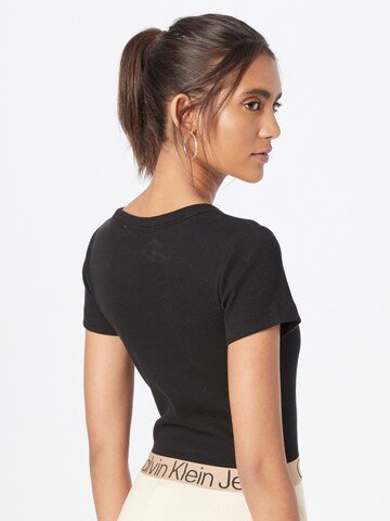 Calvin Klein Jeans - Camiseta en negro