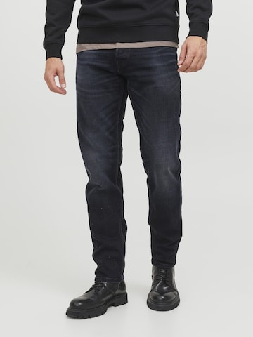 JACK & JONES Regular Jeans 'Mike Wood' in Zwart: voorkant