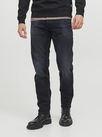 JACK & JONES tavaline Teksapüksid 'Mike Wood', värv must: eest vaates