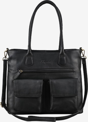 Benthill Handtasche in Schwarz: Vorderseite