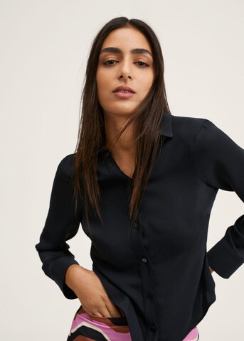 MANGO Blouse 'Punto' in Black