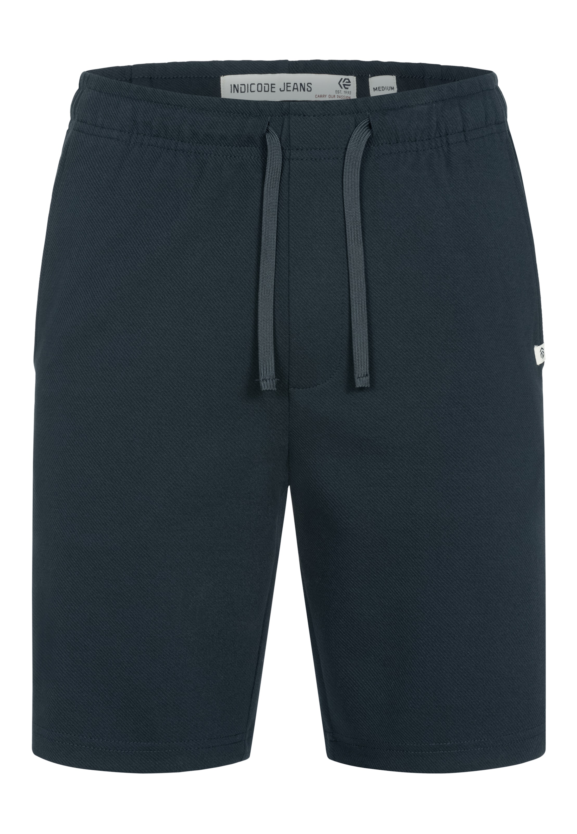 INDICODE JEANS Regular Chino trousers ' Corwet ' in Blue: front