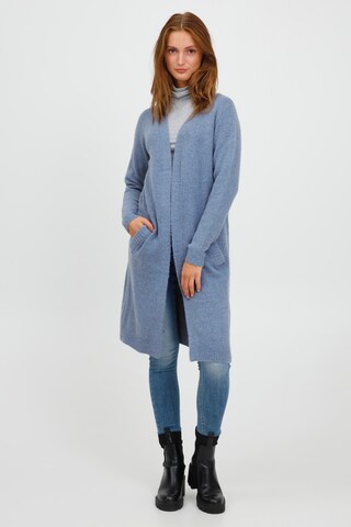 b.young Knit Cardigan in Blue