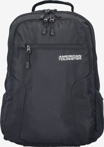 American Tourister Backpack in Black: front
