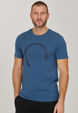 Cruz T-Shirt 'Mitchin' in Blau: Vorderseite