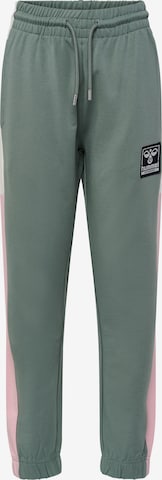 Hummel Tapered Pants 'Palomi' in Green: front