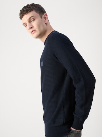 BOSS Sweater 'Anion' in Blue