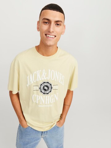 JACK & JONES T-Shirt 'Lucca' in Gelb