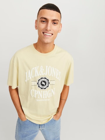 JACK & JONES Shirt 'Lucca' in Geel