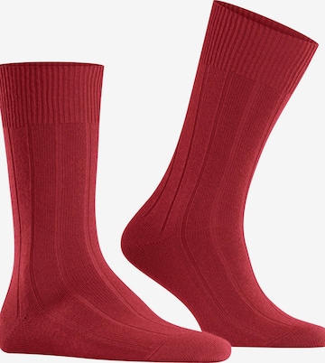 FALKE Socken 'Lhasa Rib' in Rot: Vorderseite
