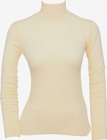 FRESHLIONS Pullover ' Ina ' in Beige: predná strana