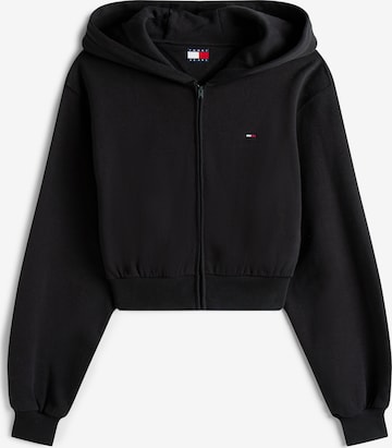 Tommy Jeans Суичъри с качулка в черно: отпред