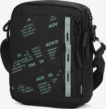 Aoking Umhängetasche in Schwarz: Vorderseite