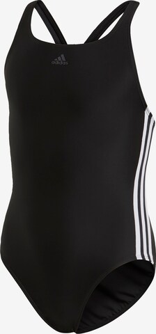 juoda ADIDAS PERFORMANCE Sportinis maudymosi kostiumėlis 'Athly V'