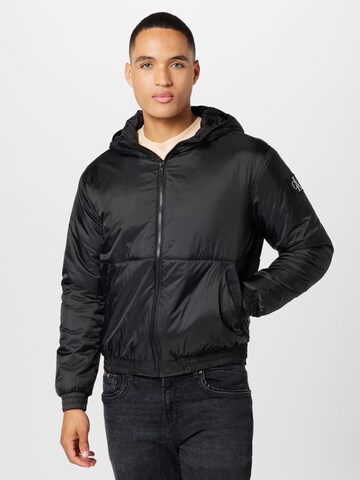 Calvin Klein Jeans Between-Season Jacket 'Trim' in Black: front