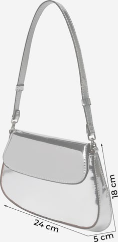 ABOUT YOU x Laura Giurcanu Handbag 'Talia' in Silver