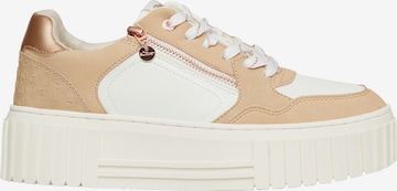 s.Oliver Sneakers laag in Beige: voorkant