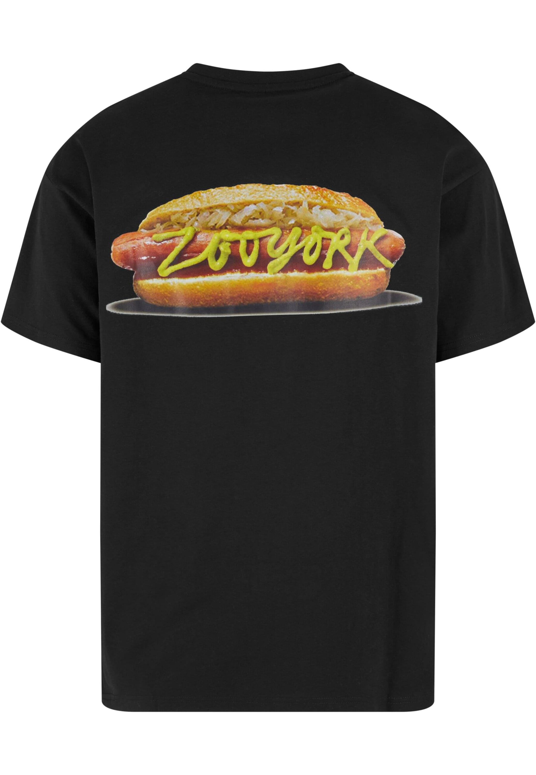 T-Shirt 'Hot Dog' ZOO YORK en noir