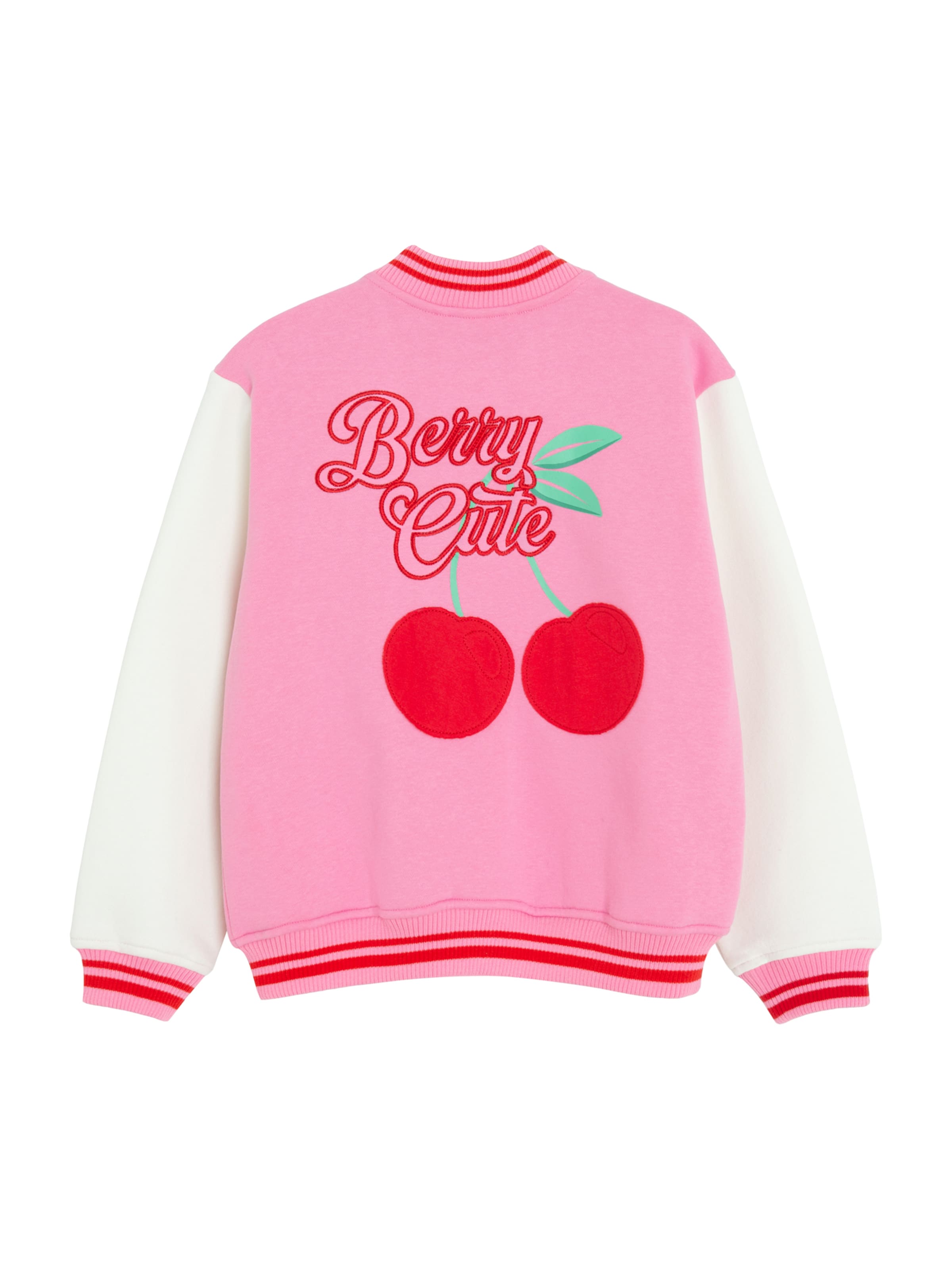 Cool Club Sweat jacket in Pink