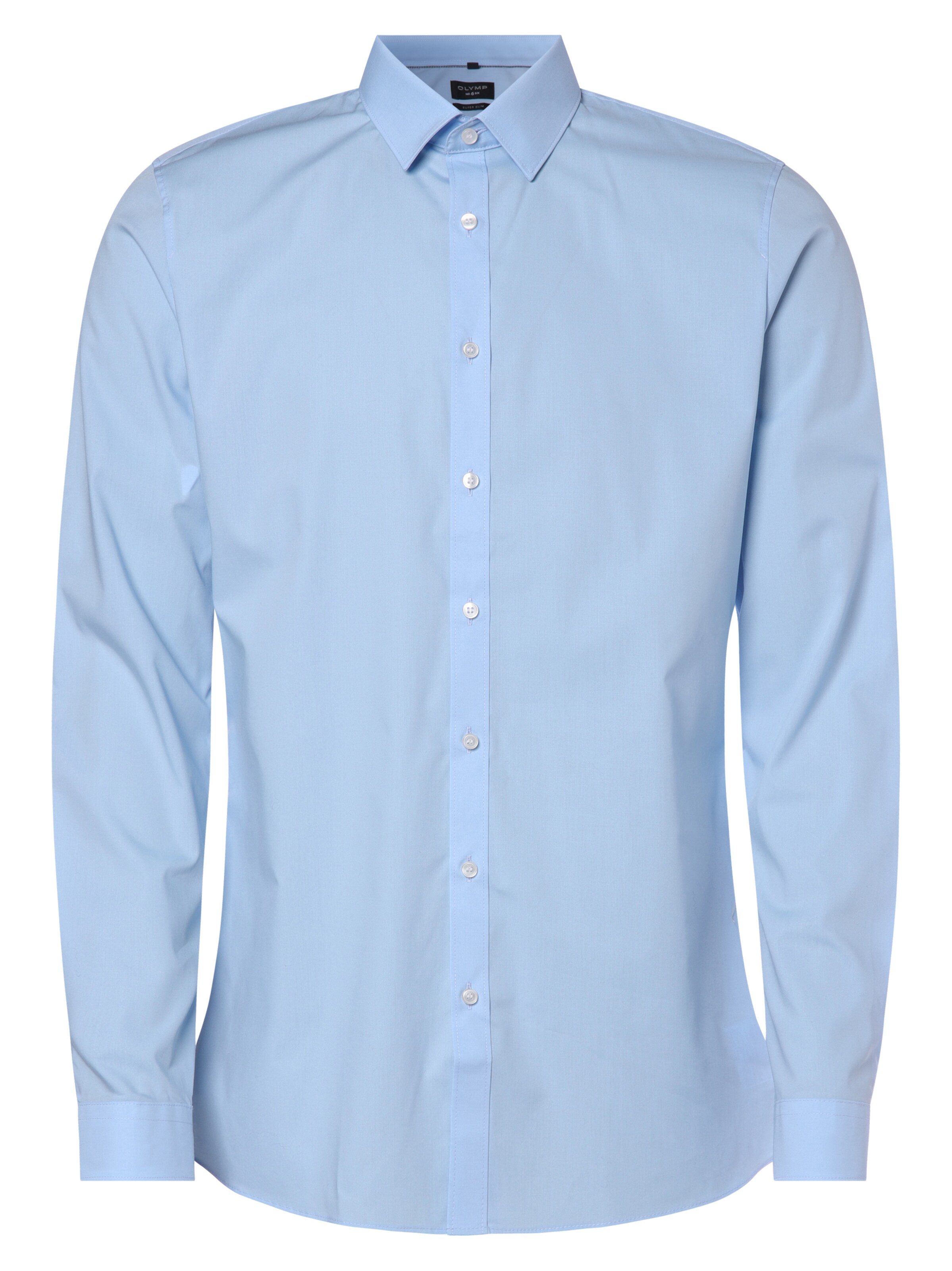 OLYMP Slim Fit Hemd in Blau: Vorderseite