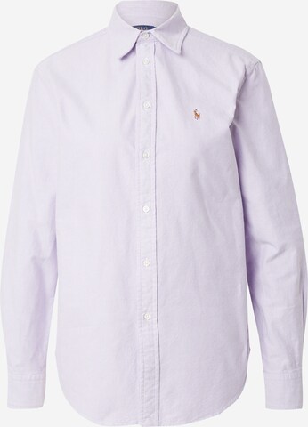 Chemisier Polo Ralph Lauren en violet : devant