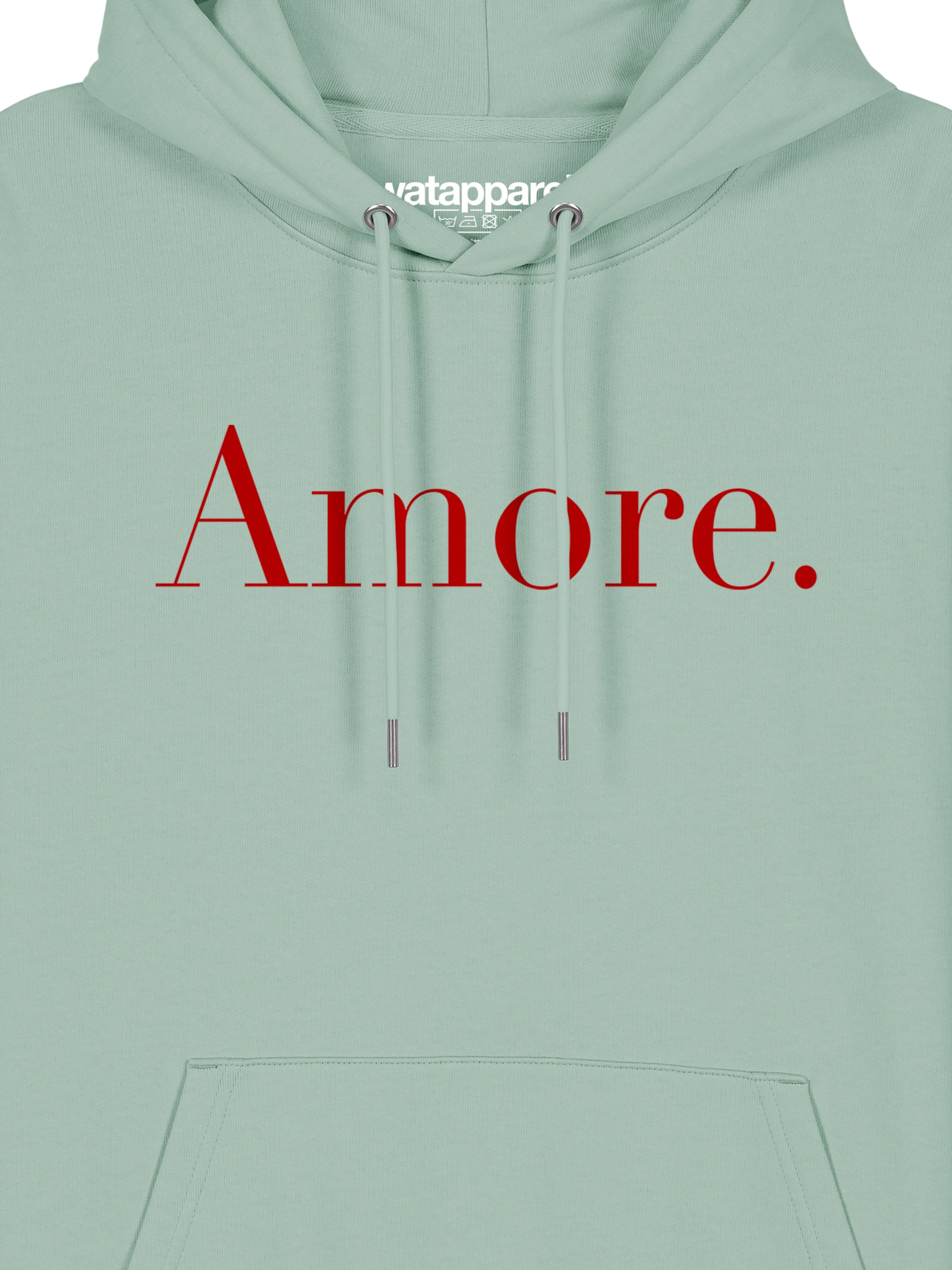 Watapparel Sweatshirt ' Amore ' in Grün