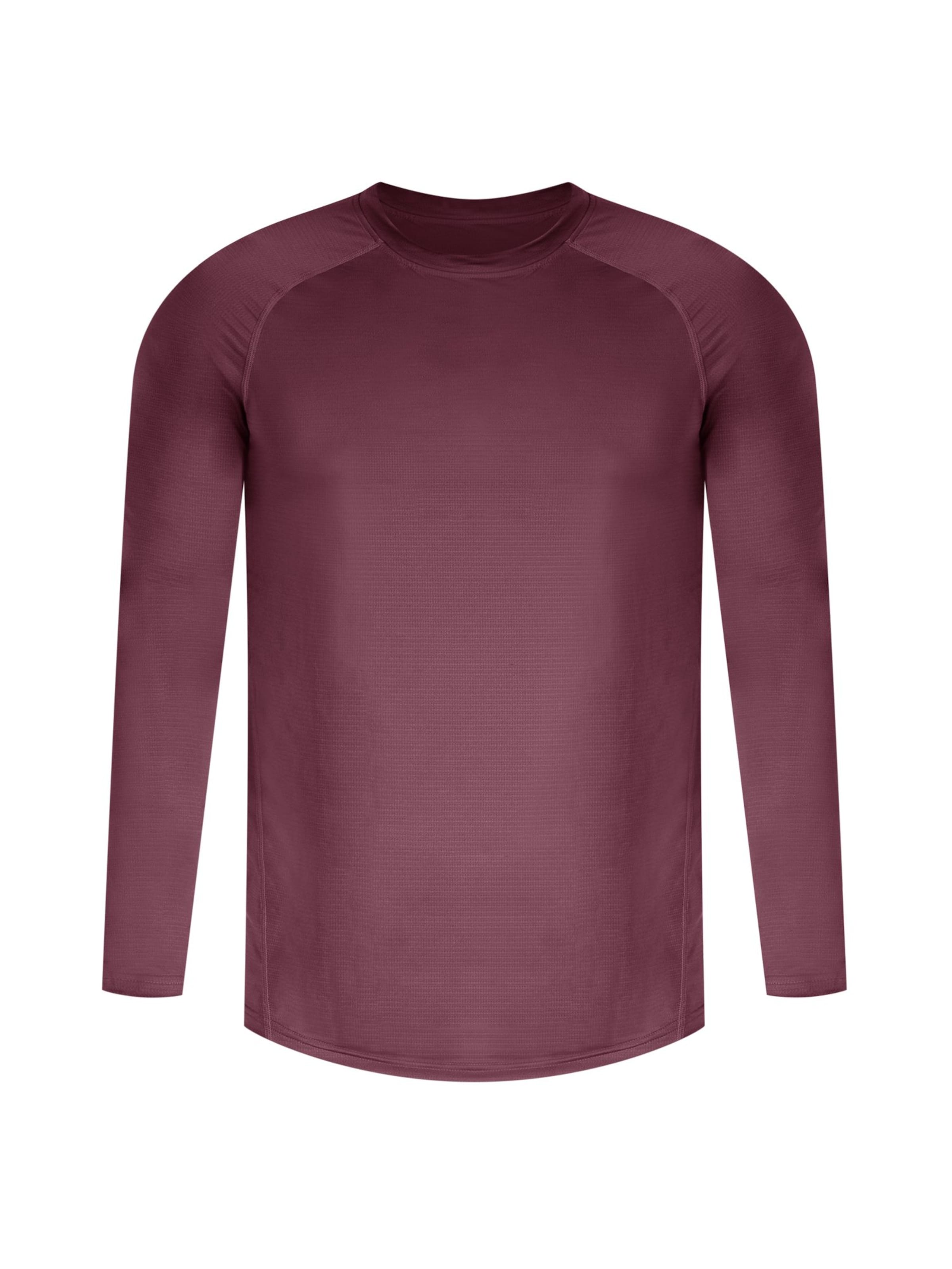 Smilodox Funktionsshirt 'Powerfit' in Lila: Vorderseite