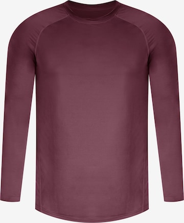 Smilodox Performance Shirt 'Kayden' in Purple: front