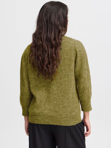 Pullover 'ICHIhkamara Ms3' di ICHI in verde
