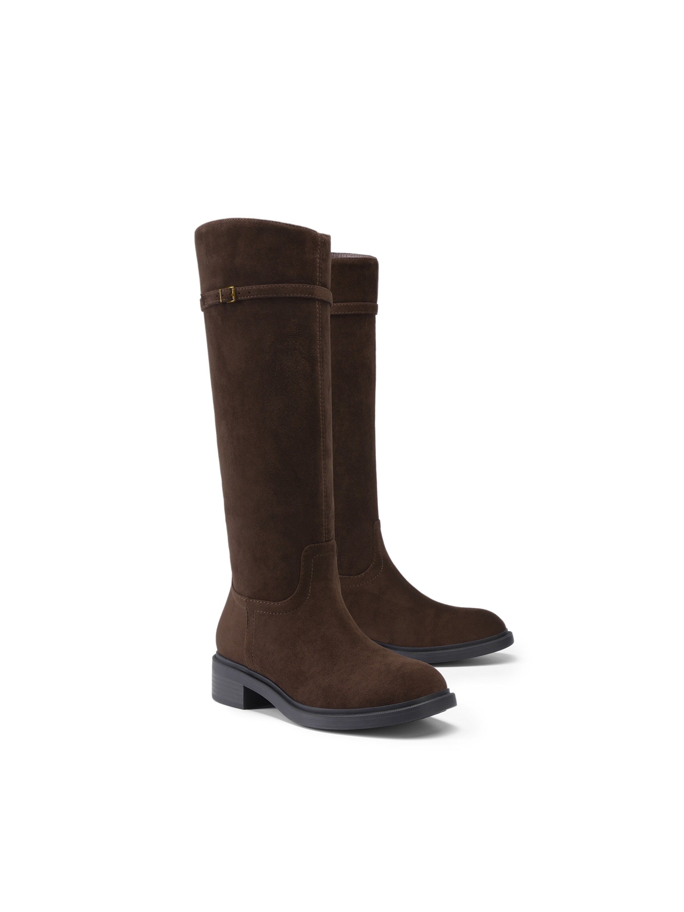 Stivale stringato di Dream Pairs in marrone