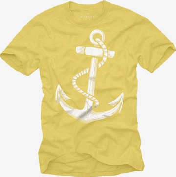 MAKAYA Shirt in Yellow: front