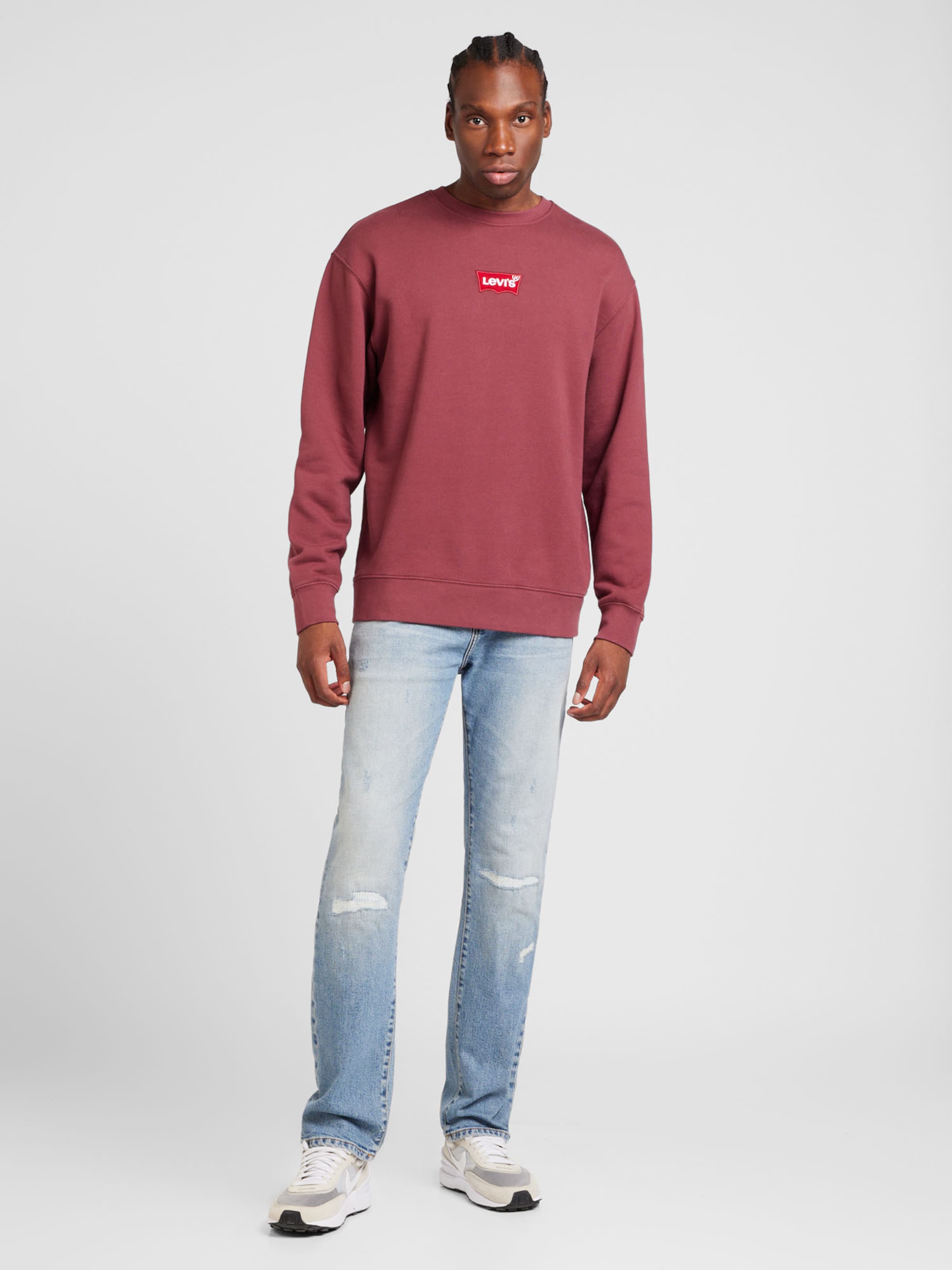 LEVI S Sweatshirt in Burgundy ABOUT YOU