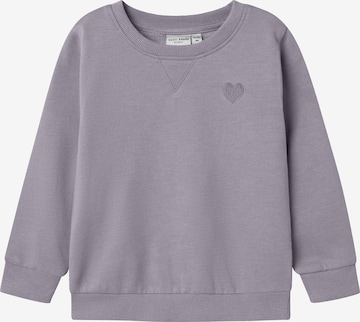 NAME IT Sweatshirt in Lila: Vorderseite