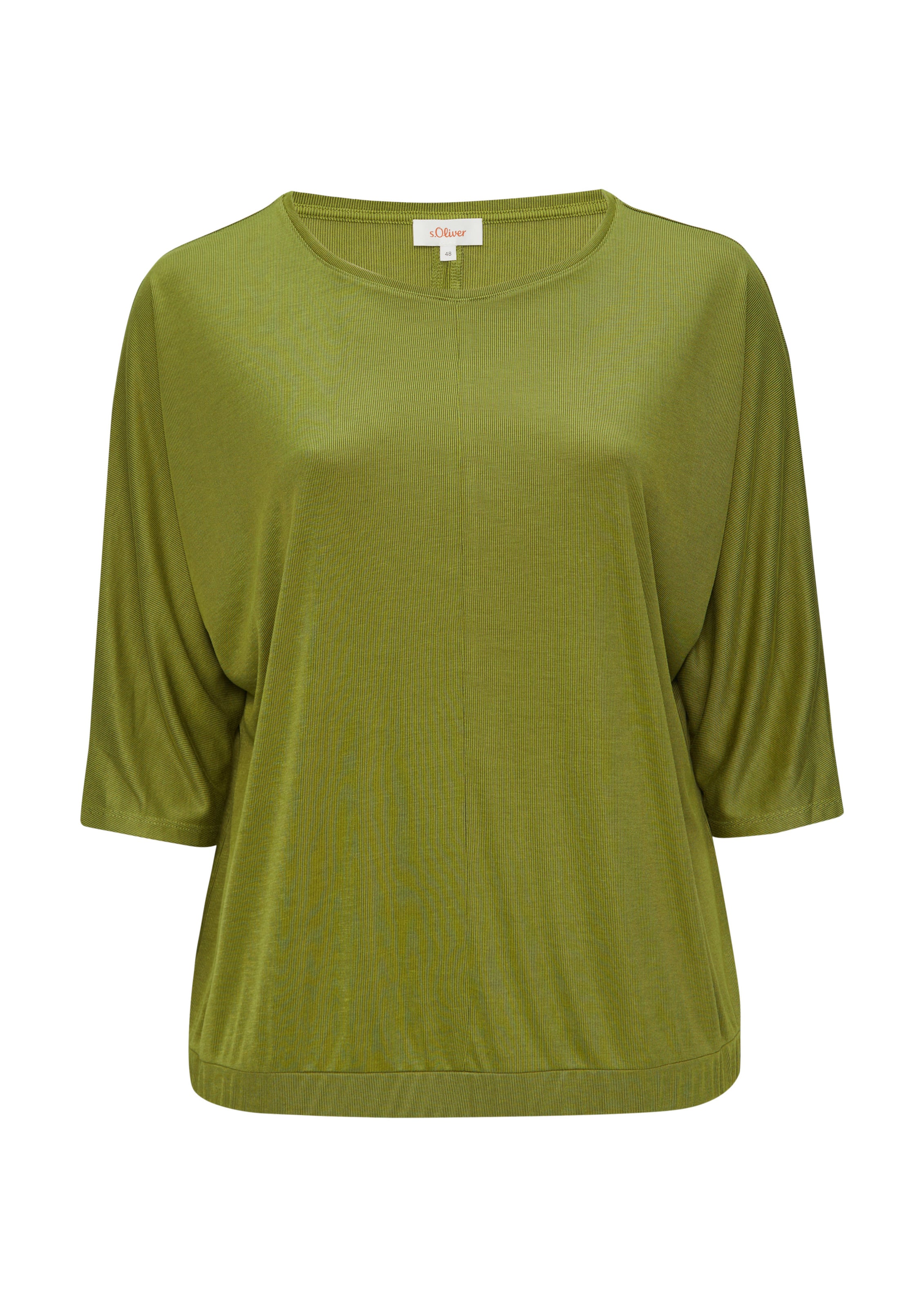 s.Oliver Red Label Plus Shirt in Grün: Vorderseite