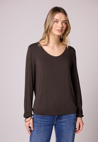 STREET ONE Shirt in Brown: front
