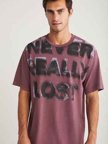 Grimelange Shirt in Lila: voorkant