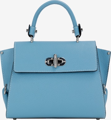 Usha Handtas in Blauw: voorkant