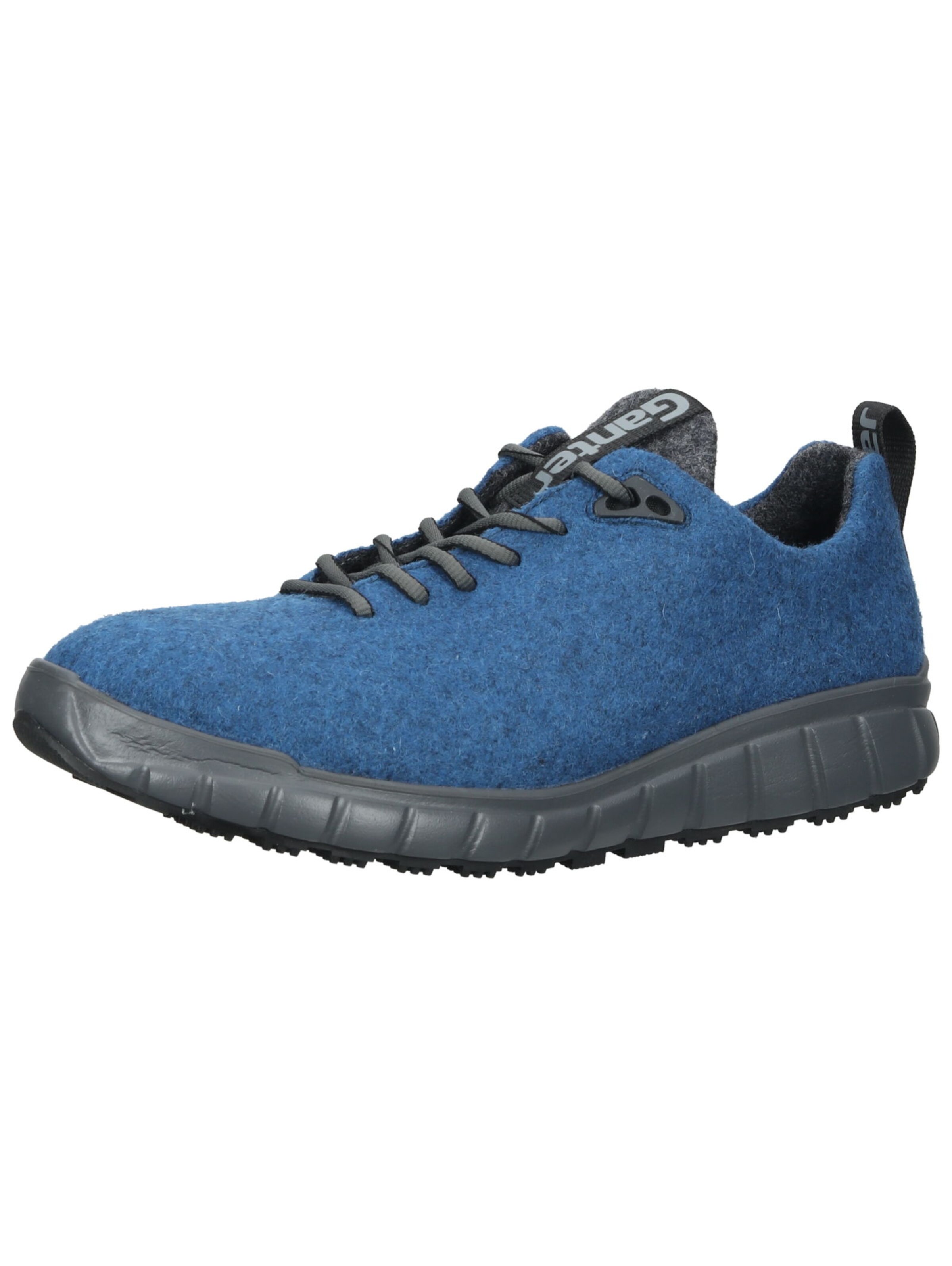 Baskets basses Ganter en bleu : devant