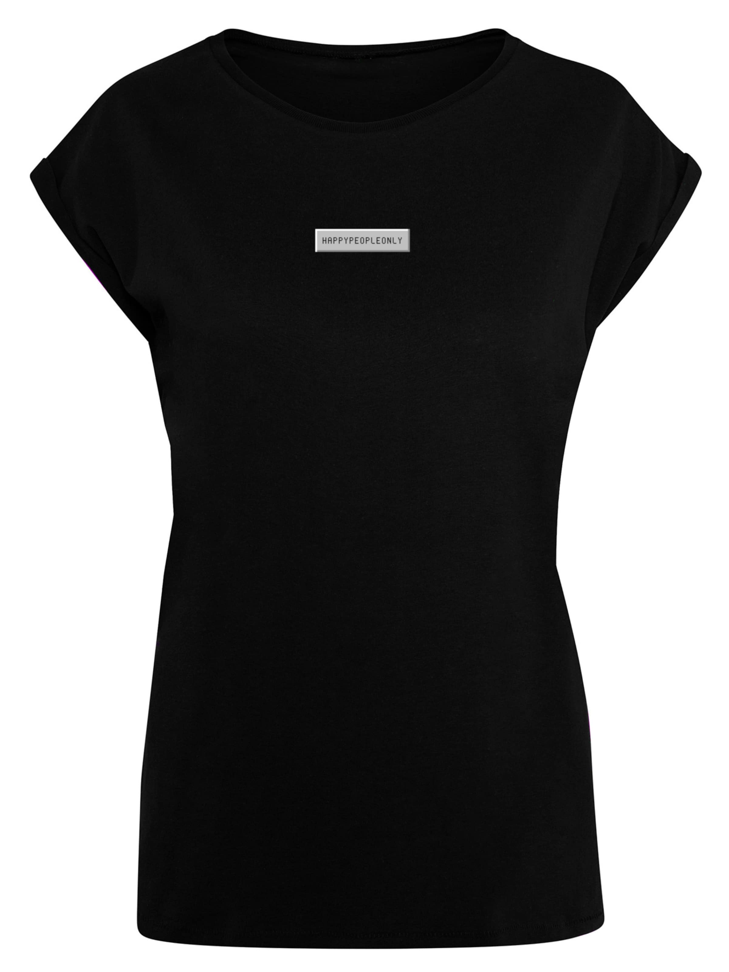 F4NT4STIC Shirt 'SIlvester Party Happy People Only' in mischfarben / schwarz, Produktansicht