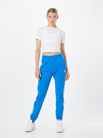 Tapered Pantaloni 'Adicolor Classic' de la ADIDAS ORIGINALS pe albastru