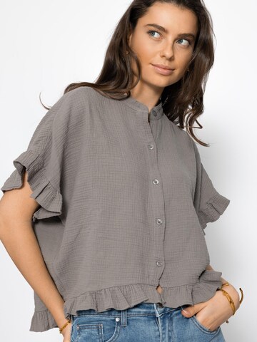 SASSYCLASSY Shirt‌ in Grau