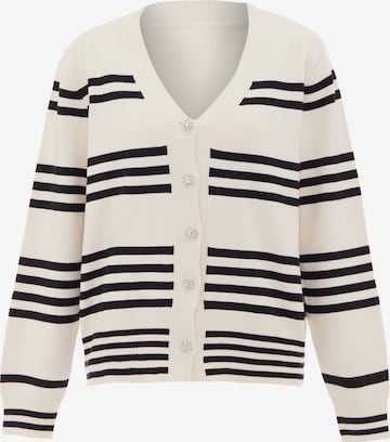 CHANI Knit cardigan in White: front