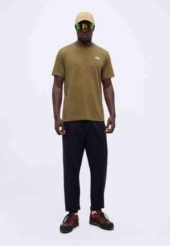 THE NORTH FACE Футболка 'Evolution Simple Dome' в Зеленый