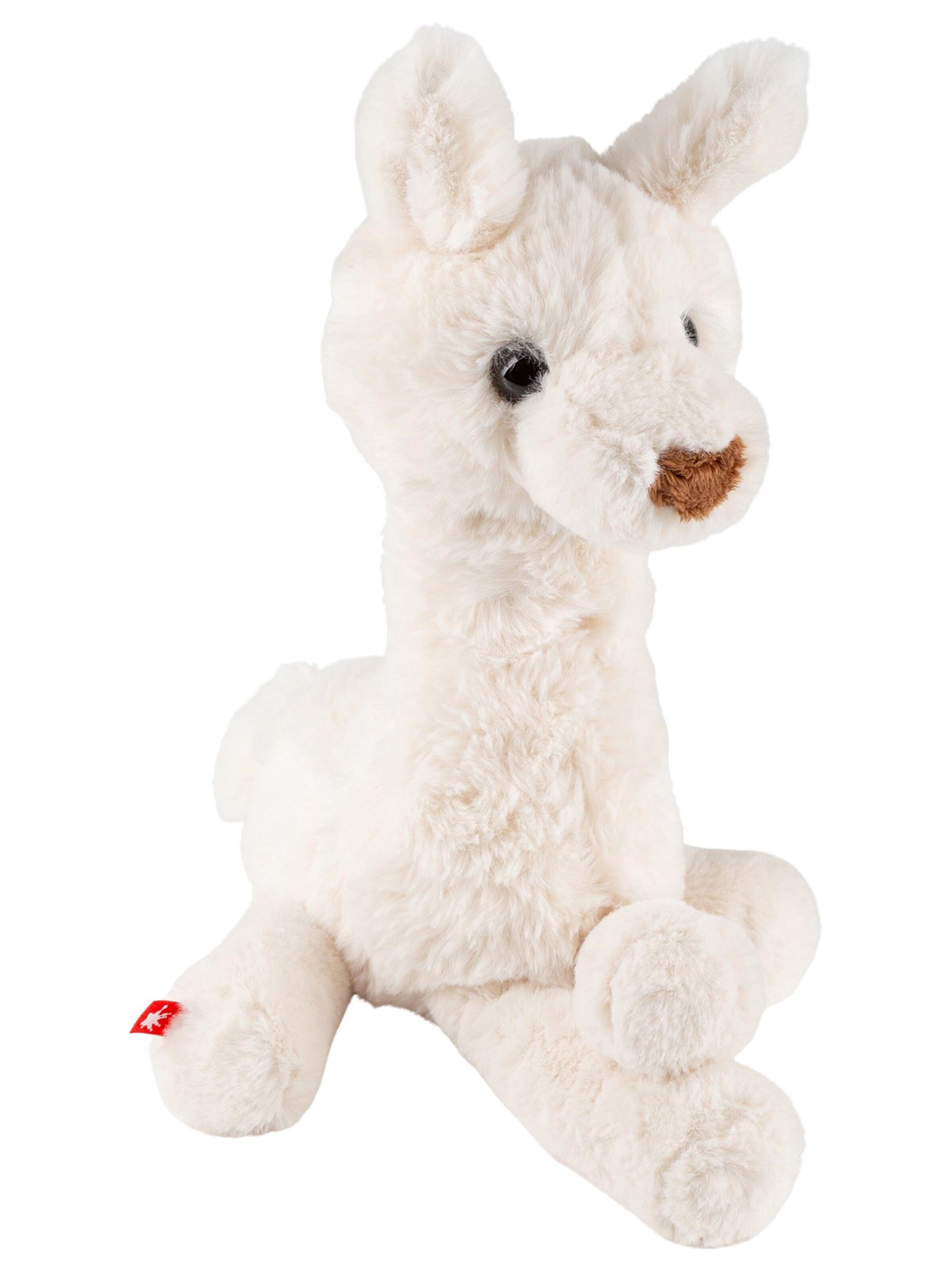 SIGIKID Stuffed animals 'Kuscheltier Alpaka Flauscherie Plüschtier' in White: front