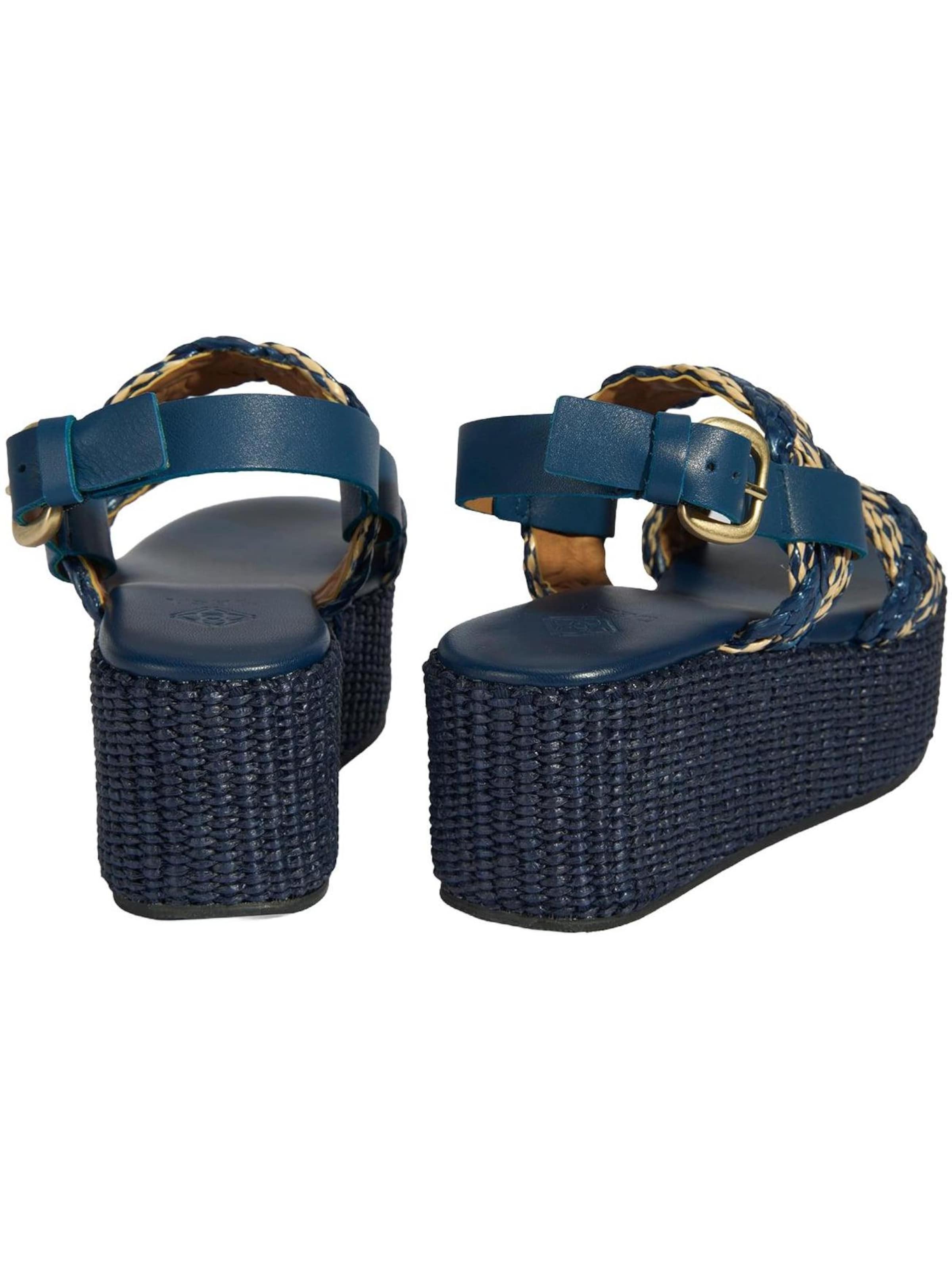 Desa Sandaal 'Keilsandalen' in Blauw