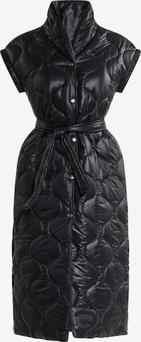 Gilet faina en noir : devant