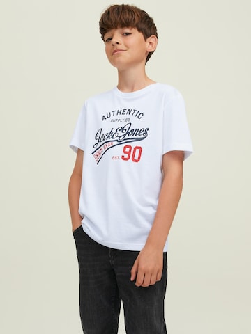 Jack & Jones Junior T-Shirt 'JJEthan' in Blau: Vorderseite