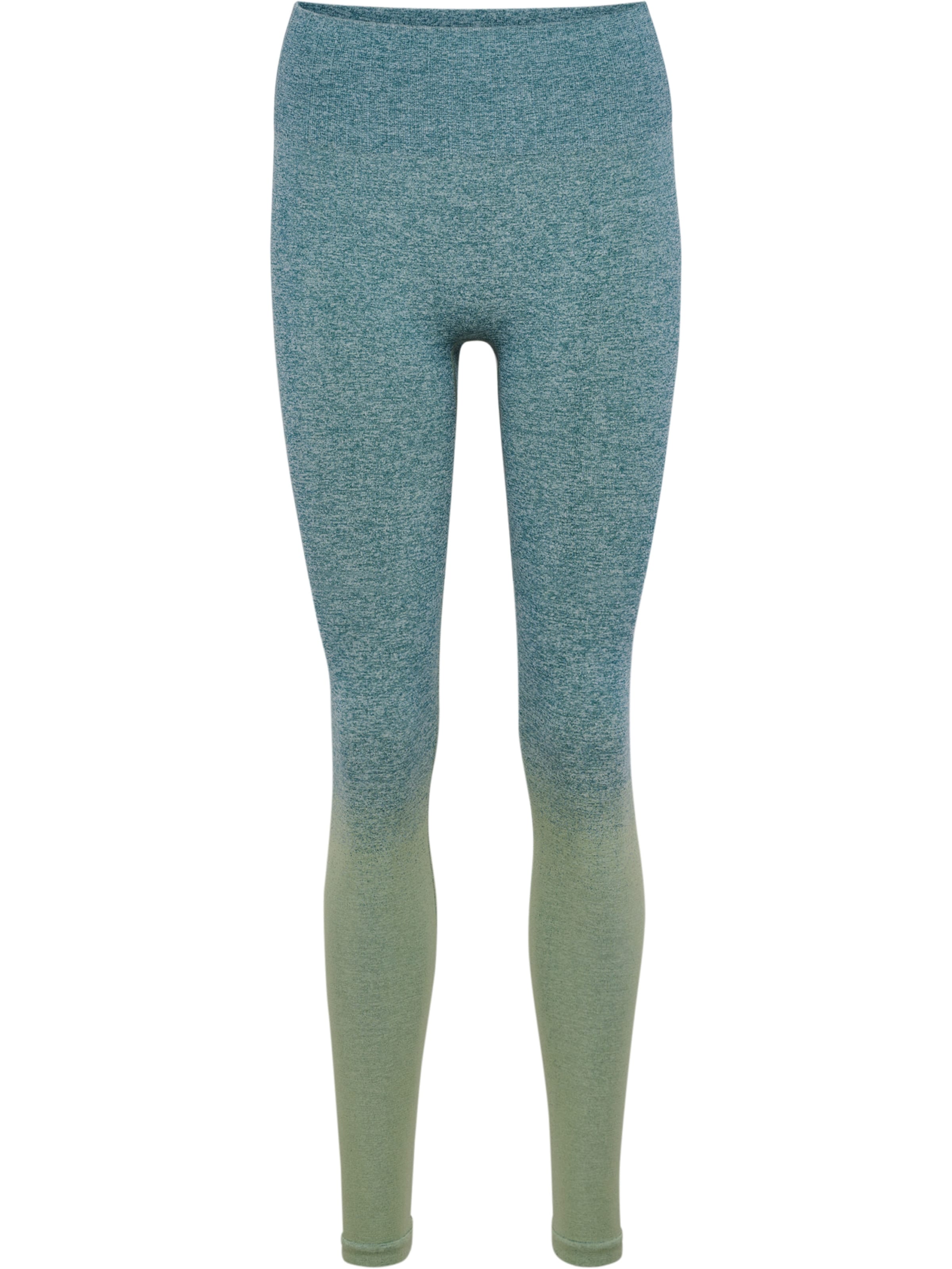 Coupe slim Pantalon de sport Hummel en vert : devant