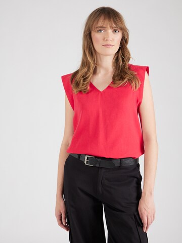 UNITED COLORS OF BENETTON Blouse in Roze: voorkant