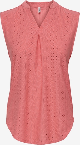 ONLY Blouse 'ONLSANDRA' in Oranje: voorkant